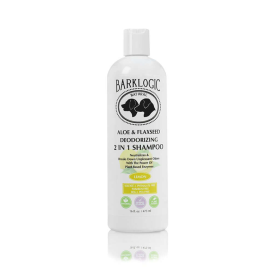 BarkLogic Aloe & Flaxseed Deodorizing 2 in 1 Shampoo