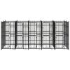 Outdoor Dog Kennel Steel 99.2 ft¬≤