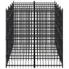 Outdoor Dog Kennel Steel 79.3 ft¬≤