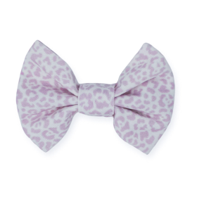 French Lavender Rosette Classic Dog Bow Tie (size: Standard)