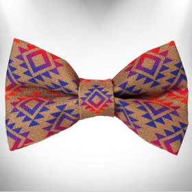 Southwestern Bow Tie (Color: Sunrise Sunset)